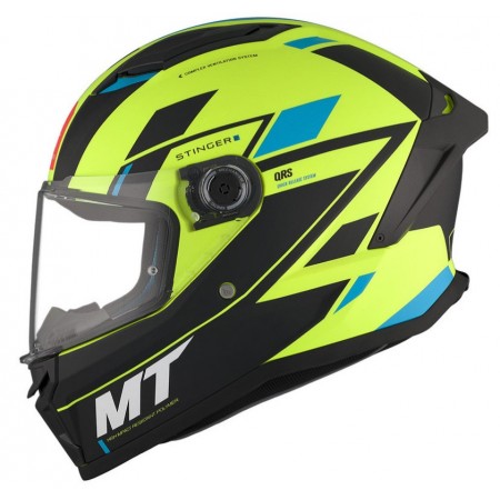 Каска MT STINGER 2 ZIVZE C3 MATT FLUO YELLOW