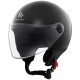КАСКА ЗА СКУТЕР MT STREET S SOLID A1 GLOSS BLACK