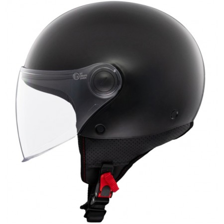 КАСКА ЗА СКУТЕР MT STREET S SOLID A1 GLOSS BLACK