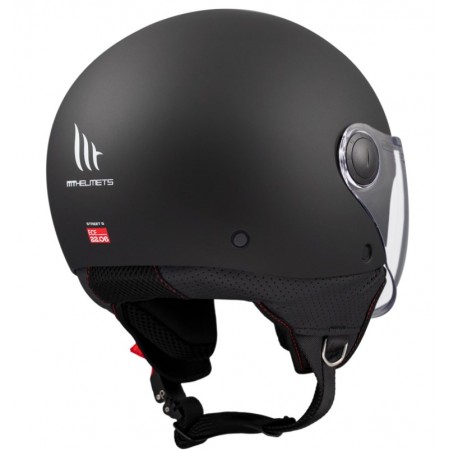 КАСКА ЗА СКУТЕР MT STREET S SOLID A1 MATT BLACK КАСКА ЗА СКУТЕР MT STREET S SOLID A1 MATT BLACK