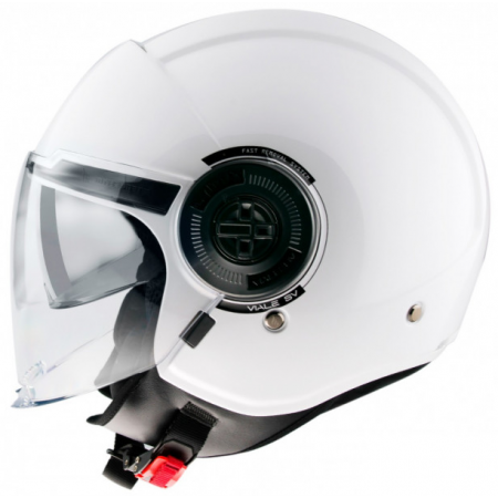 КАСКА ЗА СКУТЕР MT VIALE S SOLID A0 GLOSS WHITE
