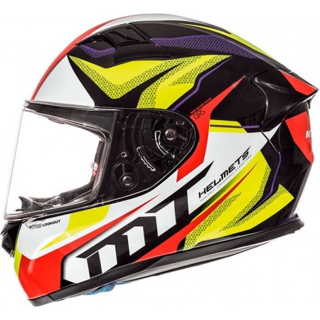 КАСКА MT KRE LOOKOUT G4 GLOSS FLUO YELLOW
