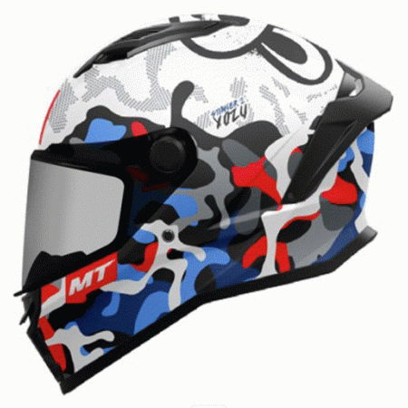 Каска MT STINGER 2 YOZU A7 GLOSS