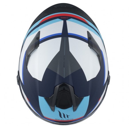 Каска MТ TARGO S KAY C7 MATT WHITE/BLUE