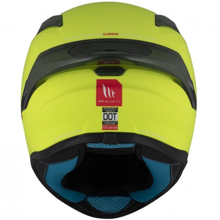 Каска TARGO S SOLID A3 MATT FLUO YELLOW