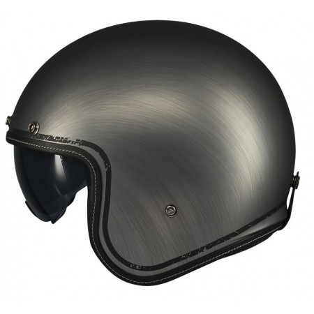 Каска за скутер MT LE MANS 2 S SV SCRATCHED CHROME