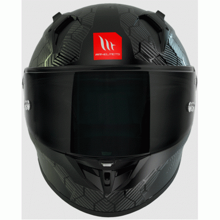 Каска MT KRE+ CARBON SOLID GLOSS BLACK
