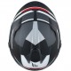 Каска MT TARGO S KAY B2 MATT BLACK/WHITE/RED