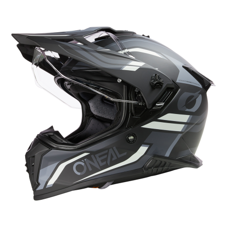 Каска O'NEAL A-SRS SPIKE BLACK/GRAY/WHITE