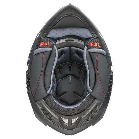 Каска O'NEAL A-SRS SPIKE BLACK/GRAY/WHITE