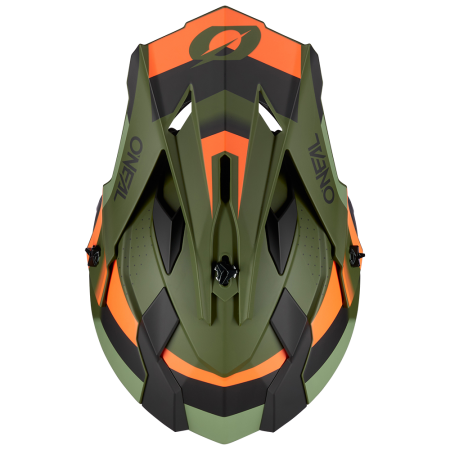 Мотокрос каска O'NEAL 2SERIES SPYDE V.23 GREEN/BLACK/ORANGE