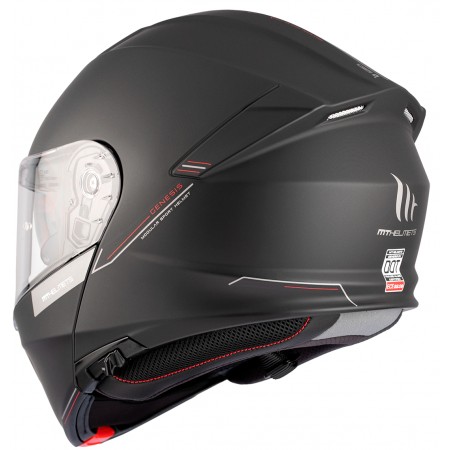 Модуларна каска MT GENESIS A1 BLACK MATT