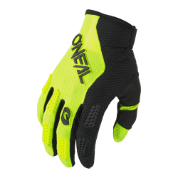 Детски мотокрос ръкавици O'NEAL ELEMENT RACEWEAR BLACK/NEON YELLOW V.24