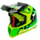 Мотокрос каска MT FALCON ARYA A3 MATT FLUO YELLOW