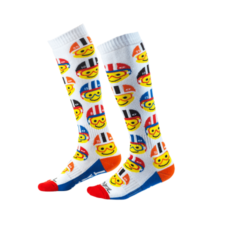 Детски мотокрос чорапи ONEAL PRO MX EMOJI RACER MULTI 2020