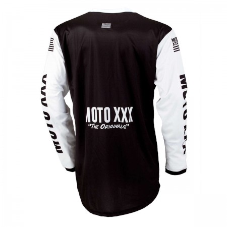 Джърси блуза ONEAL MOTO XXX ORIGINAL BLACK/WHITE