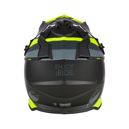 Мотокрос каска O'NEAL 2SERIES SPYDE V.23 BLACK/GRAY/NEON YELLOW