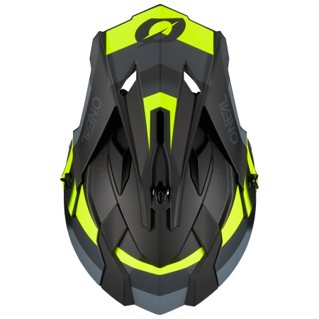Мотокрос каска O'NEAL 2SERIES SPYDE V.23 BLACK/GRAY/NEON YELLOW