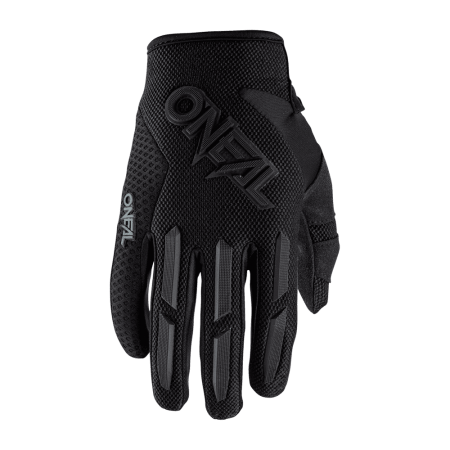 Детски мотокрос ръкавици ONEAL ELEMENT BLACK 2020