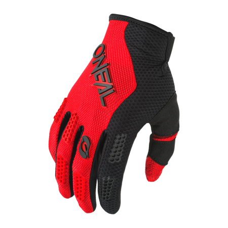 Детски мотокрос ръкавици O'NEAL ELEMENT RACEWEAR BLACK/RED V.24