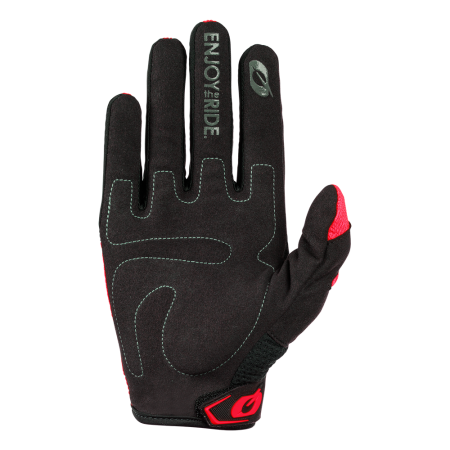 Детски мотокрос ръкавици O'NEAL ELEMENT RACEWEAR BLACK/RED V.24