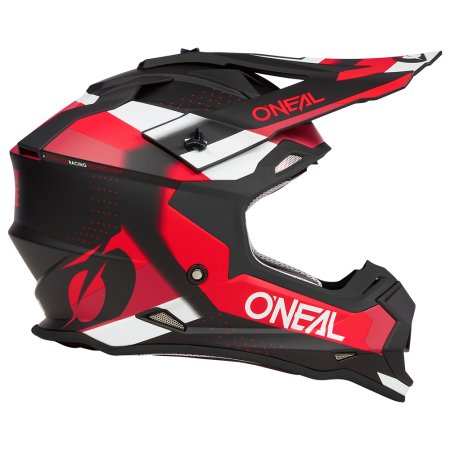 Мотокрос каска O'NEAL 2SERIES SPYDE V.23 BLACK/RED/WHITE