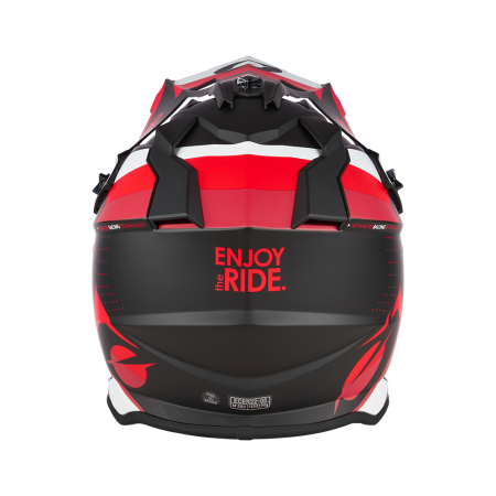 Мотокрос каска O'NEAL 2SERIES SPYDE V.23 BLACK/RED/WHITE