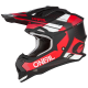 Мотокрос каска O'NEAL 2SERIES SPYDE V.23 BLACK/RED/WHITE