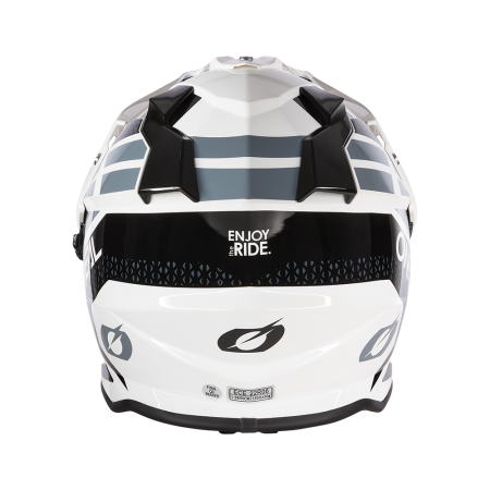Ендуро каска O'NEAL SIERRA II R WHITE/BLACK/GRAY V.24 Ендуро каска O'NEAL SIERRA II R WHITE/BLACK/GRAY V.24