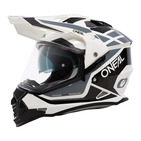 Ендуро каска O'NEAL SIERRA II R WHITE/BLACK/GRAY V.24 Ендуро каска O'NEAL SIERRA II R WHITE/BLACK/GRAY V.24
