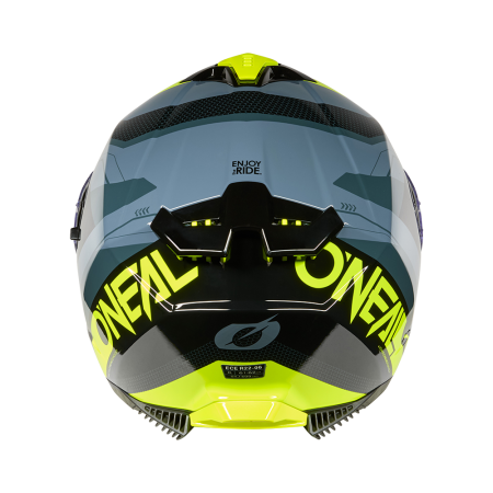 Каска O'NEAL CHALLENGER EXO BLACK/GRAY/NEON YELLOW V.25
