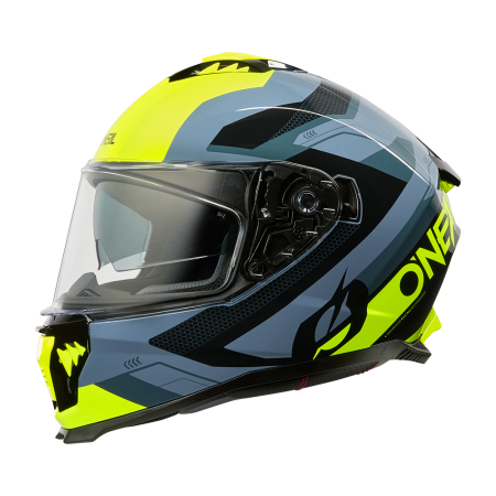 Каска O'NEAL CHALLENGER EXO BLACK/GRAY/NEON YELLOW V.25