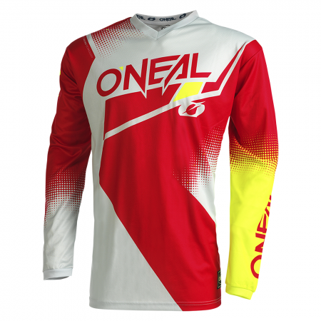 Мотокрос джърси O'NEAL RACEWEAR V.22 RED/GRAY/NEON YELLOW