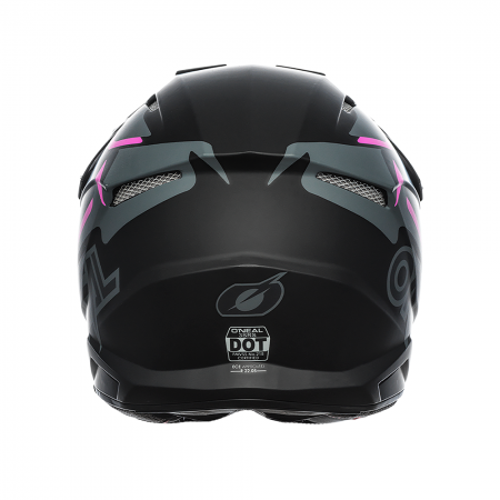 Мотокрос каска O'NEAL 3SERIES VOLTAGE BLACK/PINK