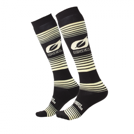 Термо чорапи ONEAL Pro MX STRIPES BLACK/YELLOW