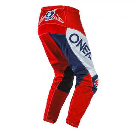 Брич панталон O’NEAL ELEMENT FACTOR WHITE/BLUE/RED