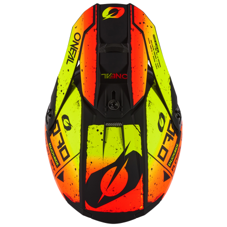 Мотокрос каска O'NEAL 5SERIES SCARZ BLACK/RED/YELLOW V.24