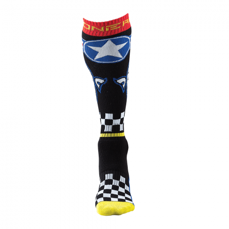 Термо чорапи ONEAL Pro MX WINGMAN Black/Blue/Red/Yellow