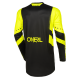 Мотокрос блуза O`NEAL ELEMENT RACEWEAR BLACK/NEON YELLOW V.24