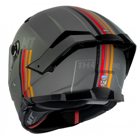 Каска MT THUNDER 4 SV MIL C2 MATT GRAY