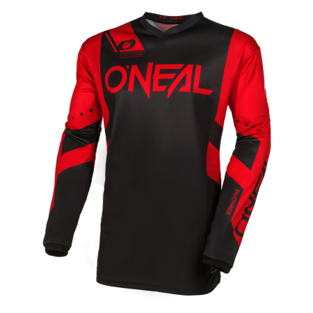 Мотокрос блуза O`NEAL ELEMENT RACEWEAR BLACK/RED V.24