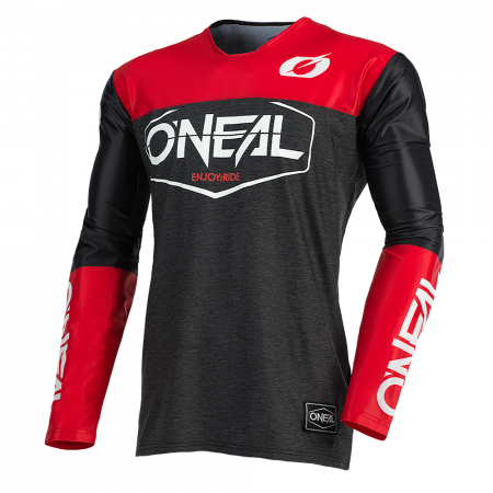 Мотокрос блуза O'NEAL MAYHEM HEXX BLACK/RED 2021 Мотокрос блуза O'NEAL MAYHEM HEXX BLACK/RED 2021