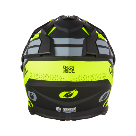 Ендуро каска O'NEAL SIERRA II R NEON YELLOW/BLACK/GRAY V.24