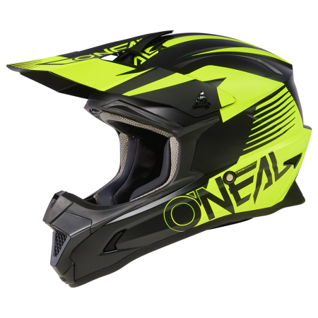 Каска O'NEAL 1SERIES STREAM V.23 BLACK/NEON YELLOW