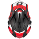 Мотокрос каска O'NEAL 2SERIES SPYDE V.23 BLACK/RED/WHITE