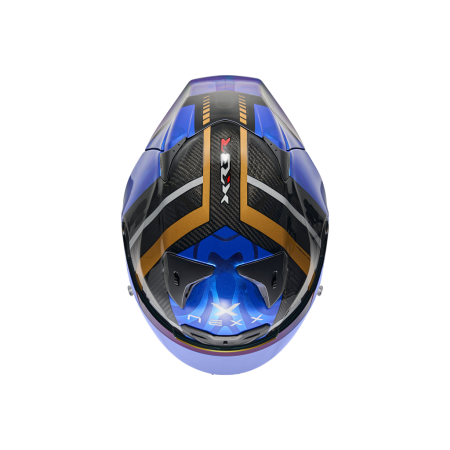 Каска NEXX X.R3R SWIRL DEEP BLUE
