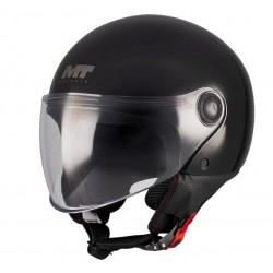 КАСКА ЗА СКУТЕР MT STREET S PURE A1 BLACK GLOSS КАСКА ЗА СКУТЕР MT STREET S PURE A1 BLACK GLOSS