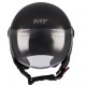 КАСКА ЗА СКУТЕР MT STREET S PURE A1 BLACK GLOSS
