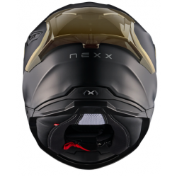 Каска NEXX Y100R SUBSONIC BLACK GOLD MATT