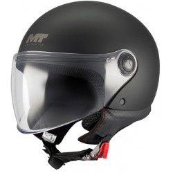 КАСКА ЗА СКУТЕР MT STREET S PURE A1 BLACK MATT КАСКА ЗА СКУТЕР MT STREET S PURE A1 BLACK MATT